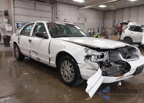 2005 Ford Crown Victoria Lx/Lx Sport из США, поврежденный, VIN 2FAFP74W25X166516